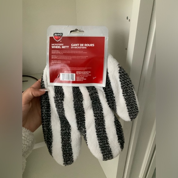 AUTO DRIVE MicroFibre Wheel Mitt BRAND NEW Car Wheel Scuff Scrap Eraser - Picture 4 of 4